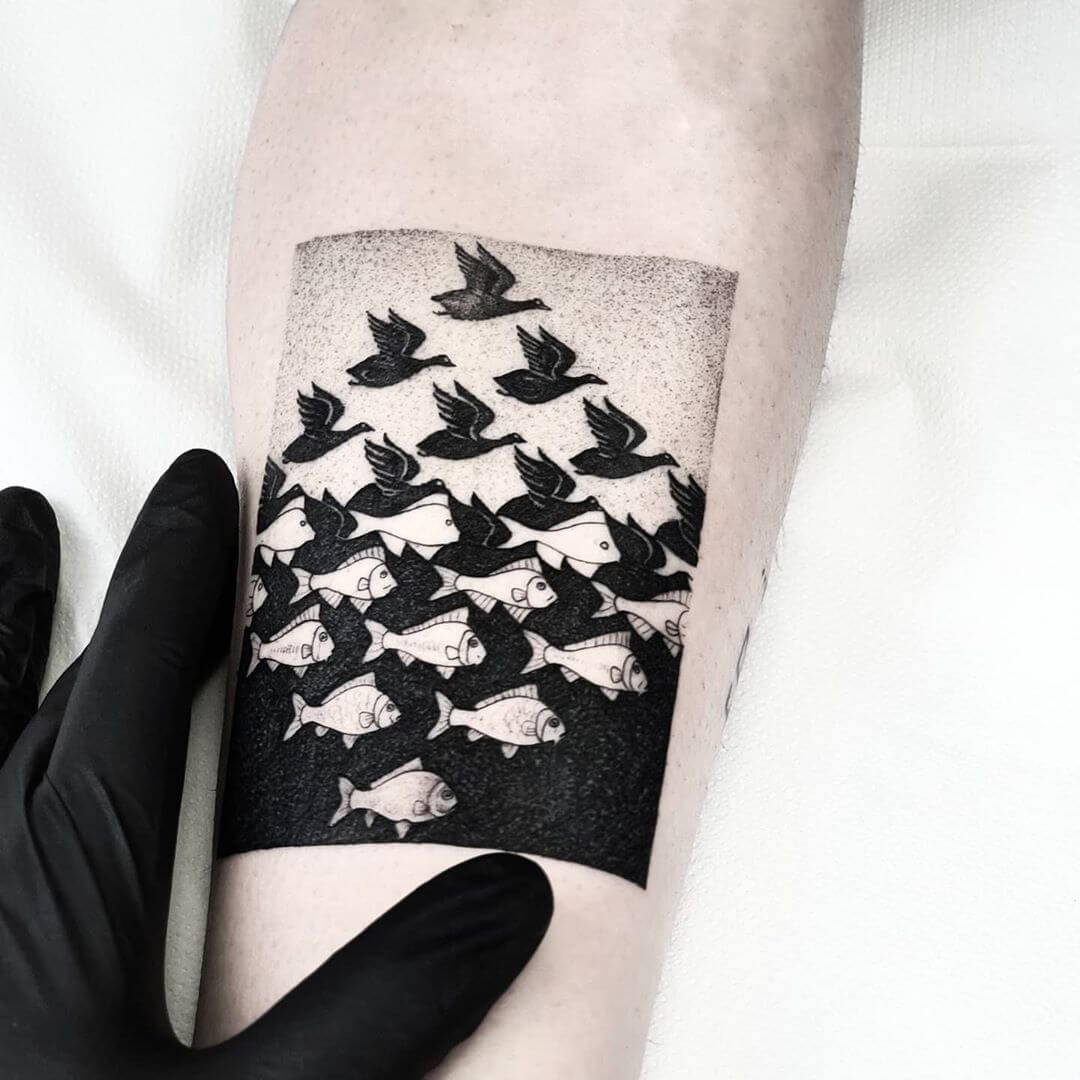 M. C. Escher tattoos tattoos by category